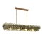 Maxim Lighting Loren 54'' Linear Chandelier, Weathered Brass 21826GNWBR - alternate 1